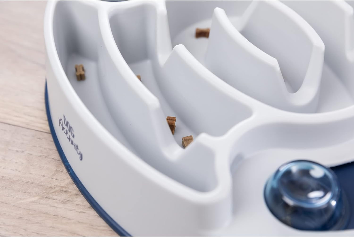 Slide & Feed Dog Activity Interactive Toy, Level 1 Food Puzzle Game, Brain Teasing Treat Dispenser, IQ and Mental Development Toy for Smart Dogs, Enrichment Toy for Boredom Busting