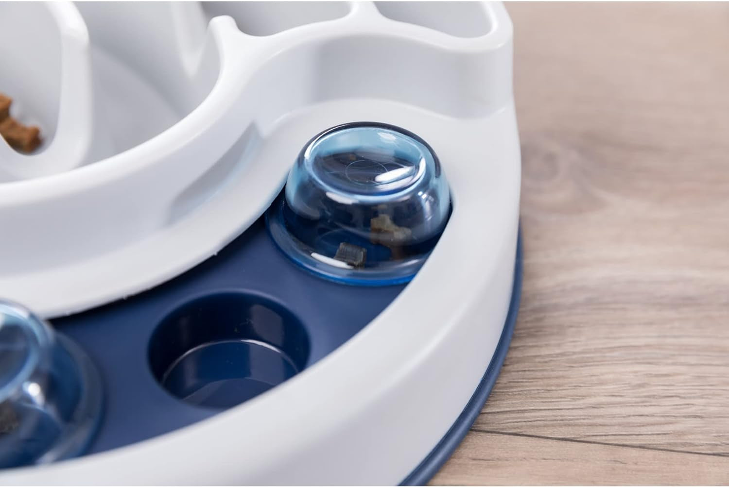 Slide & Feed Dog Activity Interactive Toy, Level 1 Food Puzzle Game, Brain Teasing Treat Dispenser, IQ and Mental Development Toy for Smart Dogs, Enrichment Toy for Boredom Busting