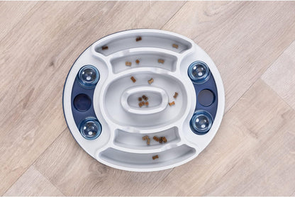 Slide & Feed Dog Activity Interactive Toy, Level 1 Food Puzzle Game, Brain Teasing Treat Dispenser, IQ and Mental Development Toy for Smart Dogs, Enrichment Toy for Boredom Busting